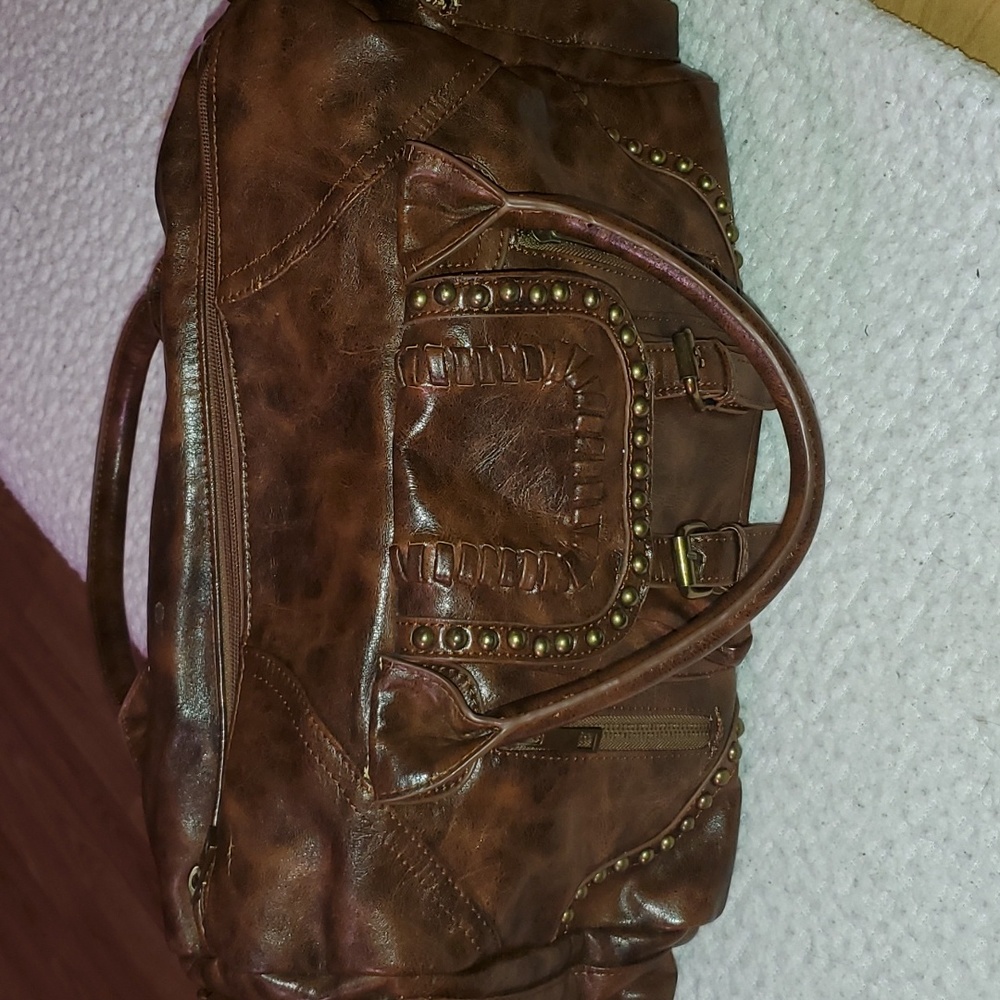 Brown satchel